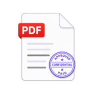 PDF Stamp icon