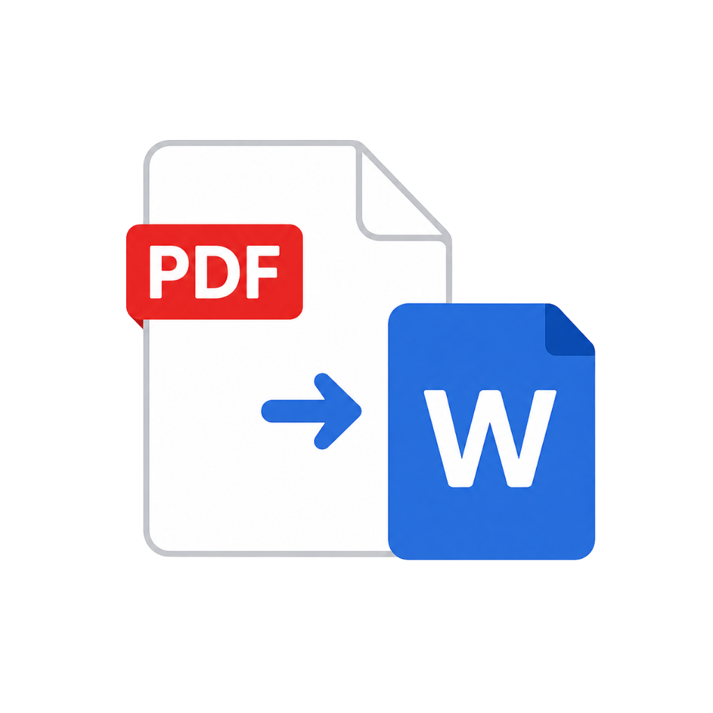PDF to Word icon
