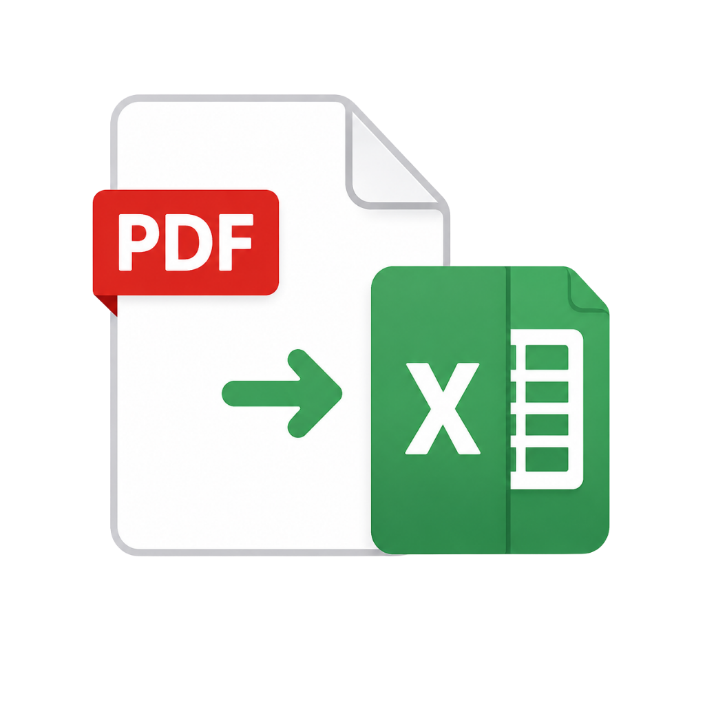 PDF to Excel icon